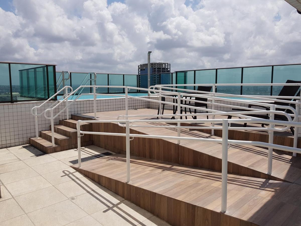 Flat Luxo Completo Em Boa Viagem Junto Ao Shopping Apartment *